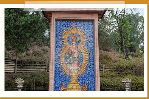 Virgen de Loreto jardín